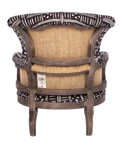 Mind The Gap Louis Deconstructed Chair - Bogolanfini Linen