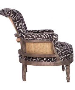 Mind The Gap Louis Deconstructed Chair - Bogolanfini Linen