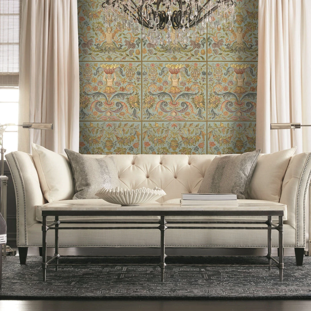 Mind The Gap Les Jardins Royaux Brocade Powder Wallpaper 4 Mind The Gap Les Jardins Royaux Brocade Powder Wallpaper