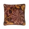 Cozy Living Cushions - INGVID PRINTED VELVET BURGUNDY