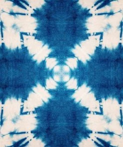 Mind The Gap Shibori Butterfly Wallpaper Blue Skies Ahead