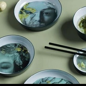 Ibride Qing River Stackable Serving Set 3 Ibride Qing River Stackable Serving Set