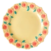 Rice By Rice New Ceramic Floral Dinner Plate - Cream