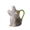 Rice By Rice Happy Hippo Ceramic Jug Vase New