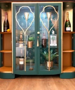 The Design Yard Charleston Vintage Cocktail Cabinet