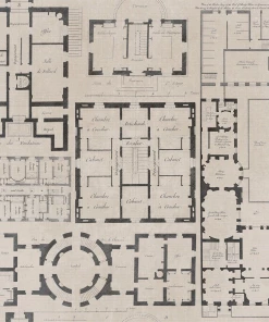 Mind The Gap Chateau Blue Wallpaper Les Jardins Royaux