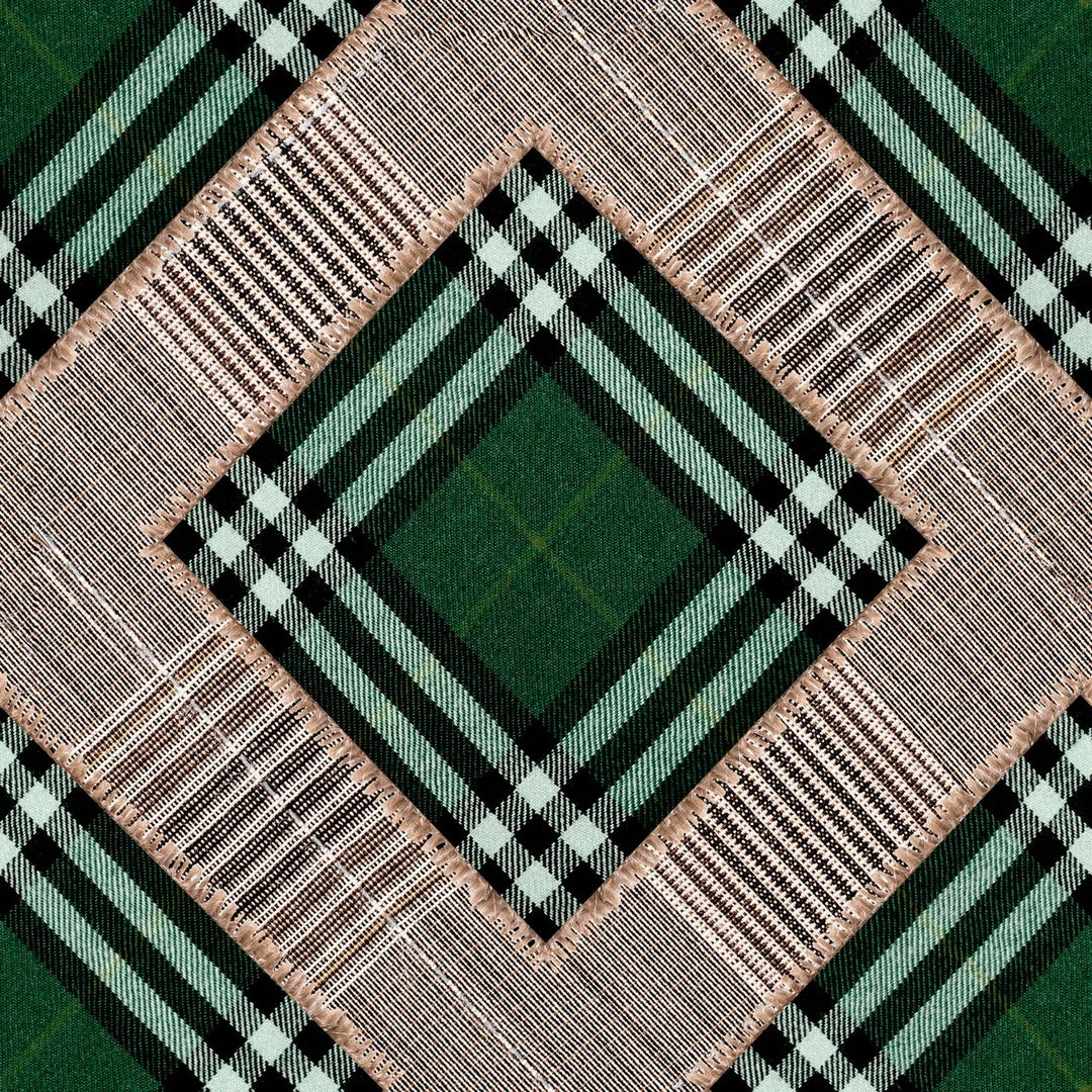 Mind The Gap Checkered Patchwork Green Wallpaper Wallpaper & Paint 3 Mind The Gap Checkered Patchwork Green Wallpaper Wallpaper & Paint