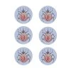 Bell Hutley Coasters Set Of Six - Pandora