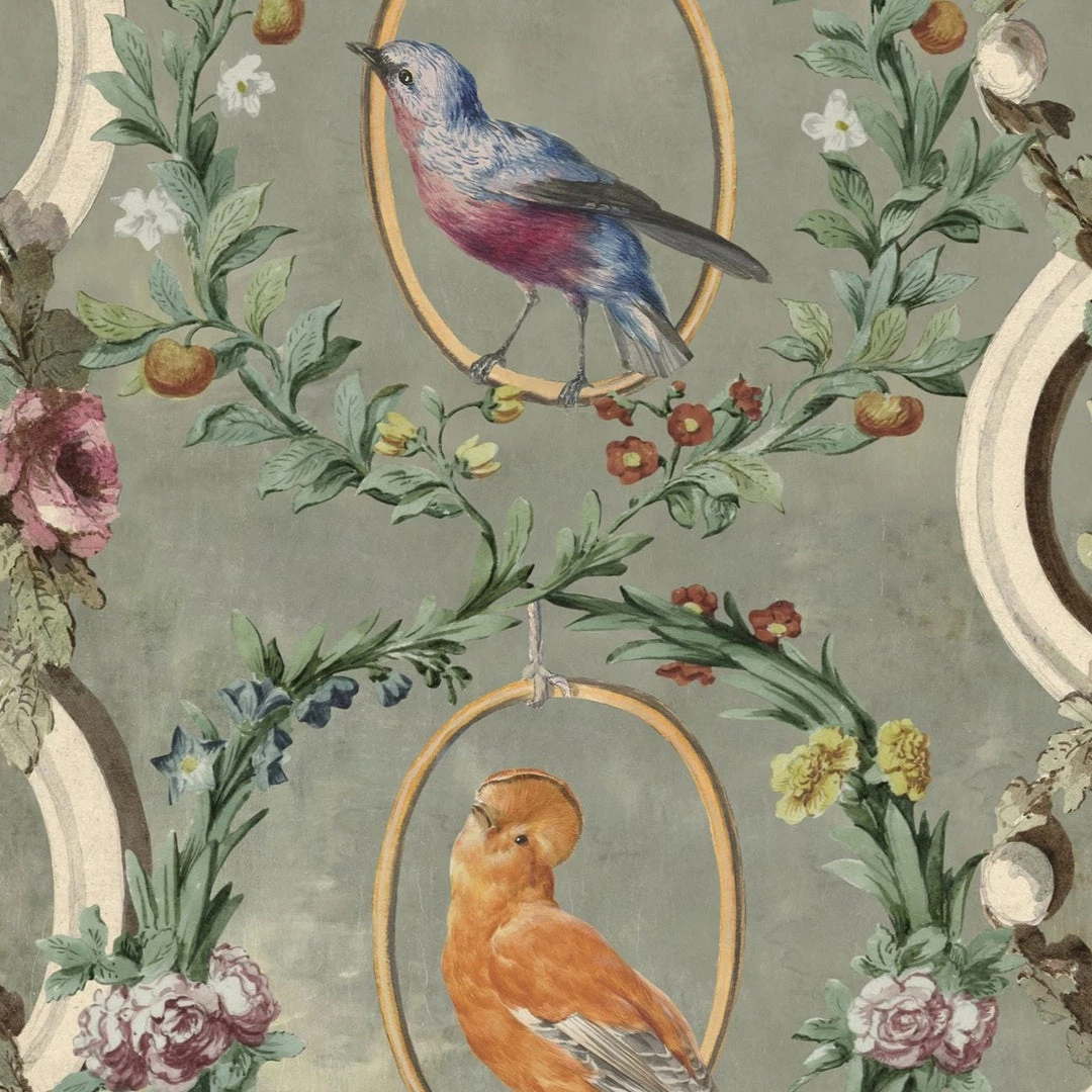 Mind The Gap Countesse's Aviarium Mint Wallpaper 5 Mind The Gap Countesse's Aviarium Mint Wallpaper