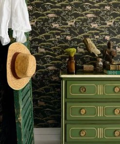 Mind The Gap Countryside By Night Wallpaper Rose & Thorn