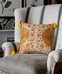 Mind The Gap Bohemian Dream Csardas Linen Cushion