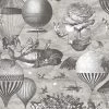 Brand Mckenzie Curious Skies Wallpaper, Black And White Les Jardins Royaux 2 Brand Mckenzie Curious Skies Wallpaper, Black And White Les Jardins Royaux
