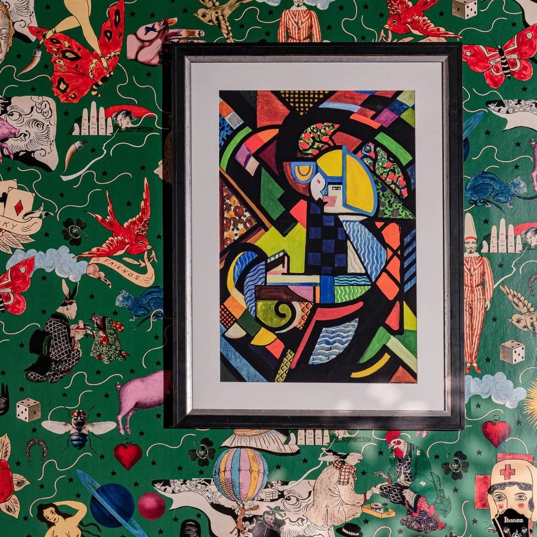 Mind The Gap Framed Art Daughter In A Rockin Chair By Henry Sayen