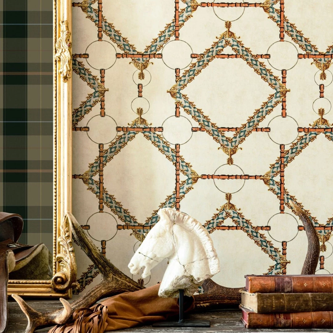 Mind The Gap Wallpaper & Paint Decorative Harness, Taupe Wallpaper 4 Mind The Gap Wallpaper & Paint Decorative Harness, Taupe Wallpaper