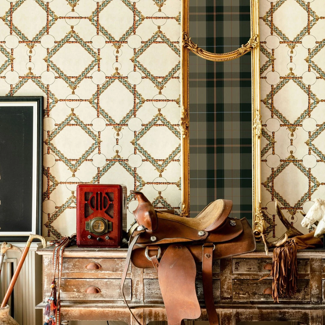 Mind The Gap Wallpaper & Paint Decorative Harness, Taupe Wallpaper 6 Mind The Gap Wallpaper & Paint Decorative Harness, Taupe Wallpaper