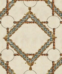 Mind The Gap Wallpaper & Paint Decorative Harness, Taupe Wallpaper