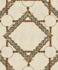 Mind The Gap Decorative Harness, Anthracite Wallpaper