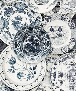 Mind The Gap Delftware Vintage Wallpaper