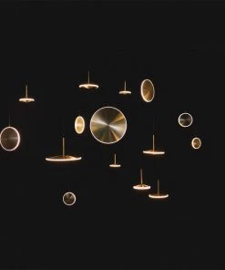 Thedesignyarduk The Craftsman CHRONA DISH PENDANTS MEDIUM - Graypants Lighting Vertical & Horizontal