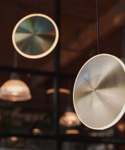 Thedesignyarduk CHRONA DISH PENDANTS SMALL - Graypants Lighting Vertical & Horizontal