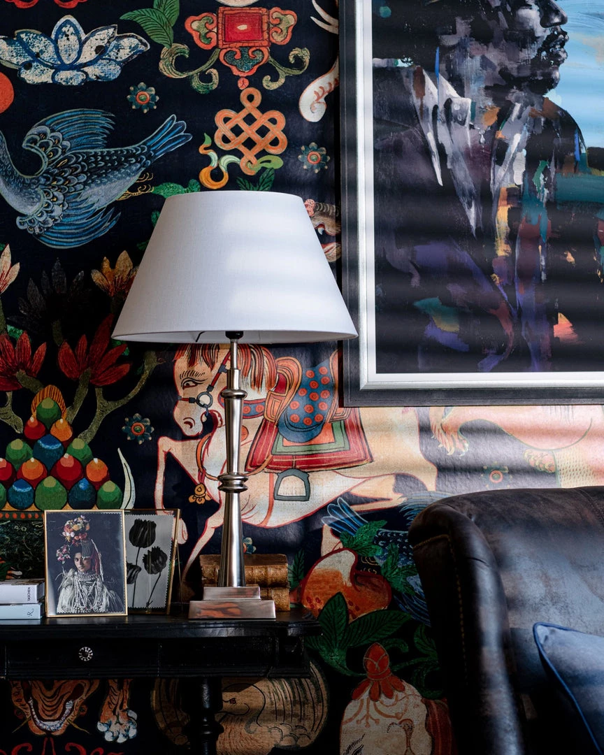 Mind The Gap Elenore Table Lamp In Polished Nickel 5 Mind The Gap Elenore Table Lamp In Polished Nickel