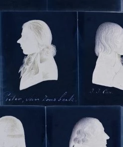 Mind The Gap Dutch Portraits Blue Wallpaper