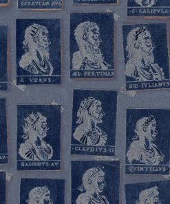 Mind The Gap Wallpaper & Paint Emperors Blue Wallpaper