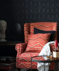 Mind The Gap Wallpaper & Paint Emperors Blue Wallpaper