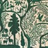 Mind The Gap The Enchanted Woodland Green Wallpaper Folk Couture