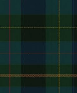 Mind The Gap Equestrian Plaid, Burgundy Wallpaper