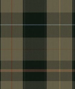 Mind The Gap Wallpaper & Paint Equestrian Plaid, Khaki Wallpaper