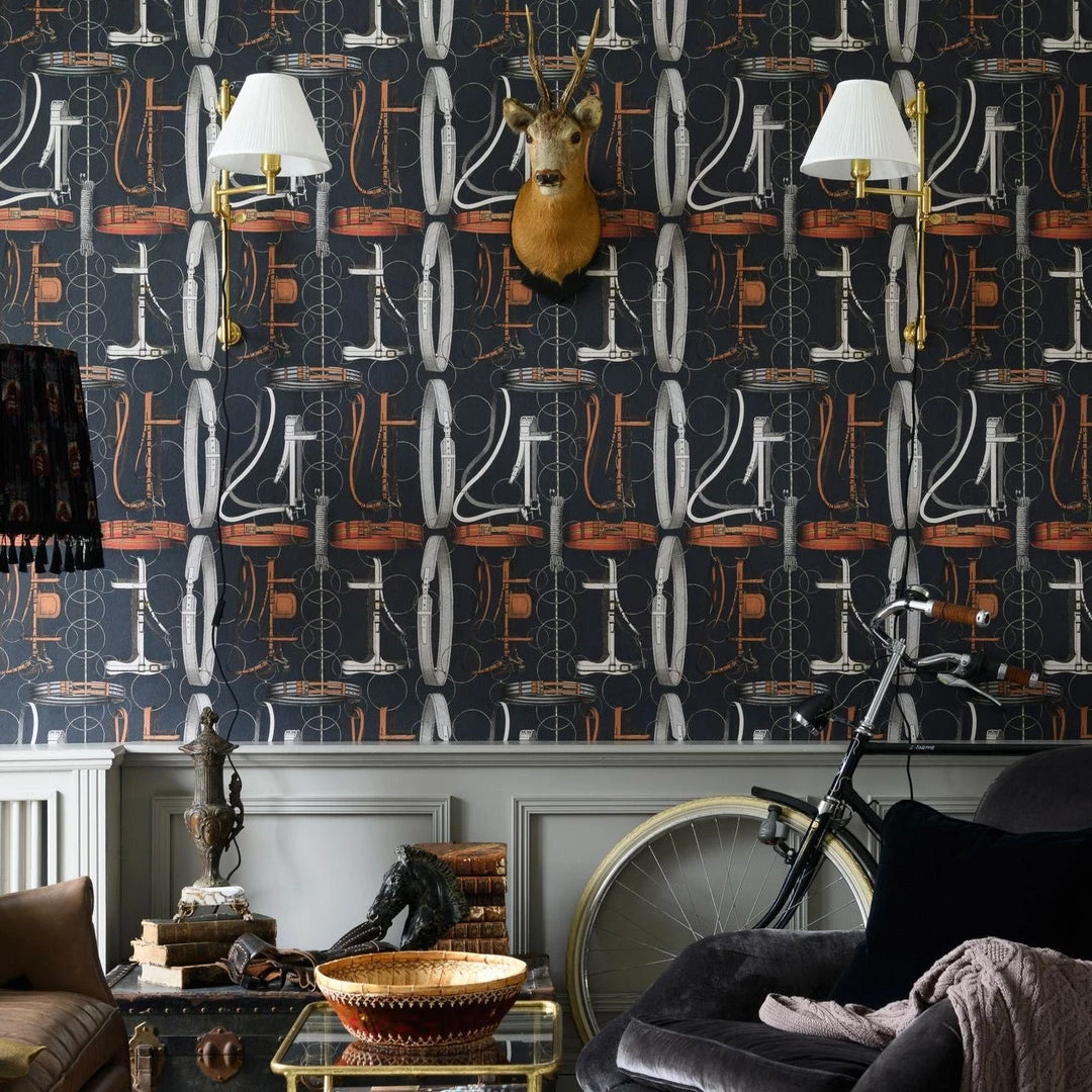 Mind The Gap Equestrian Equipment, Light Wallpaper Wallpaper & Paint 4 Mind The Gap Equestrian Equipment, Light Wallpaper Wallpaper & Paint