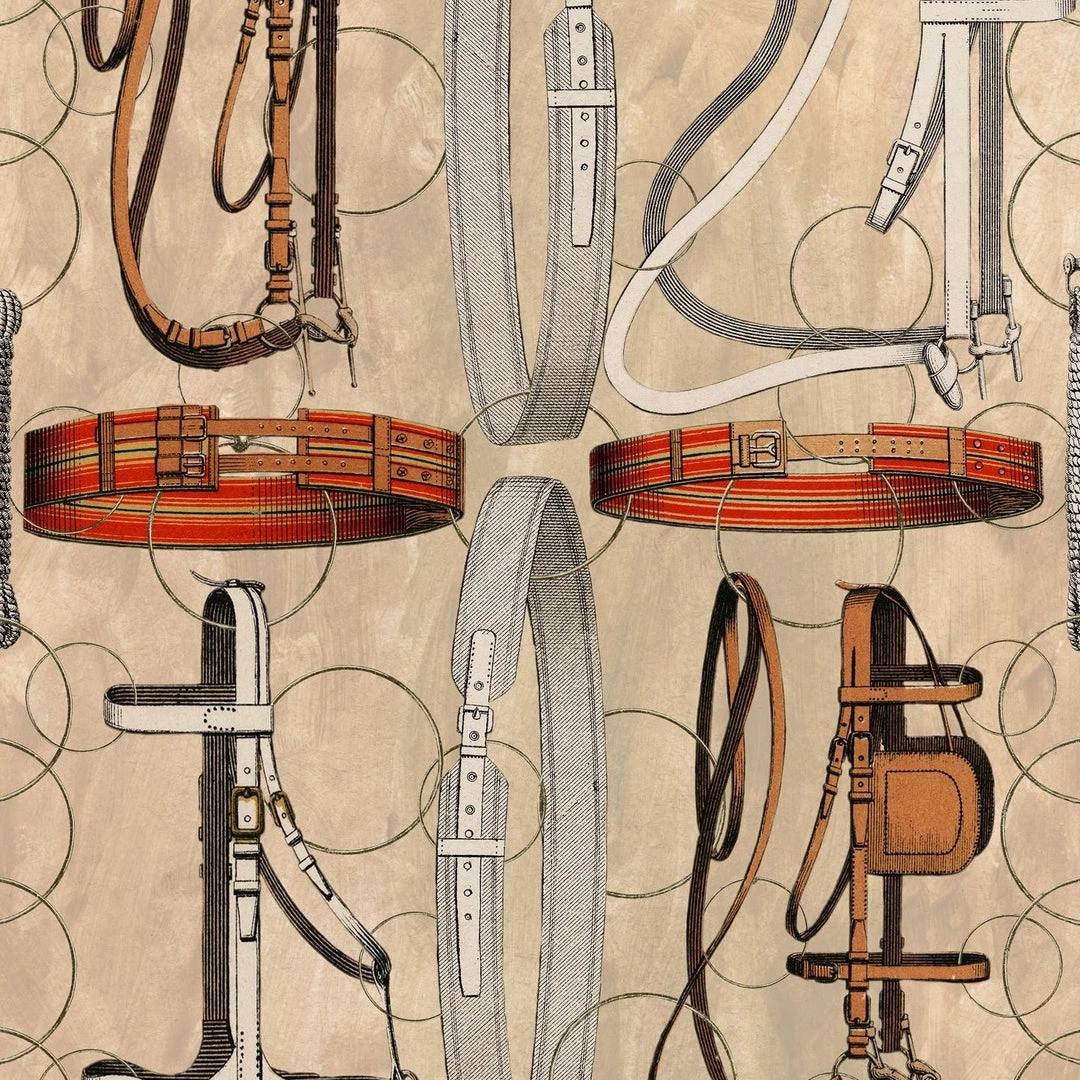 Mind The Gap Equestrian Equipment, Light Wallpaper Wallpaper & Paint 3 Mind The Gap Equestrian Equipment, Light Wallpaper Wallpaper & Paint