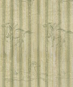 Mind The Gap Folk Couture A Fable Indigo Wallpaper