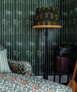 Mind The Gap Folk Couture A Fable Indigo Wallpaper