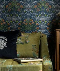 Mind The Gap Floral Ornament Wallpaper