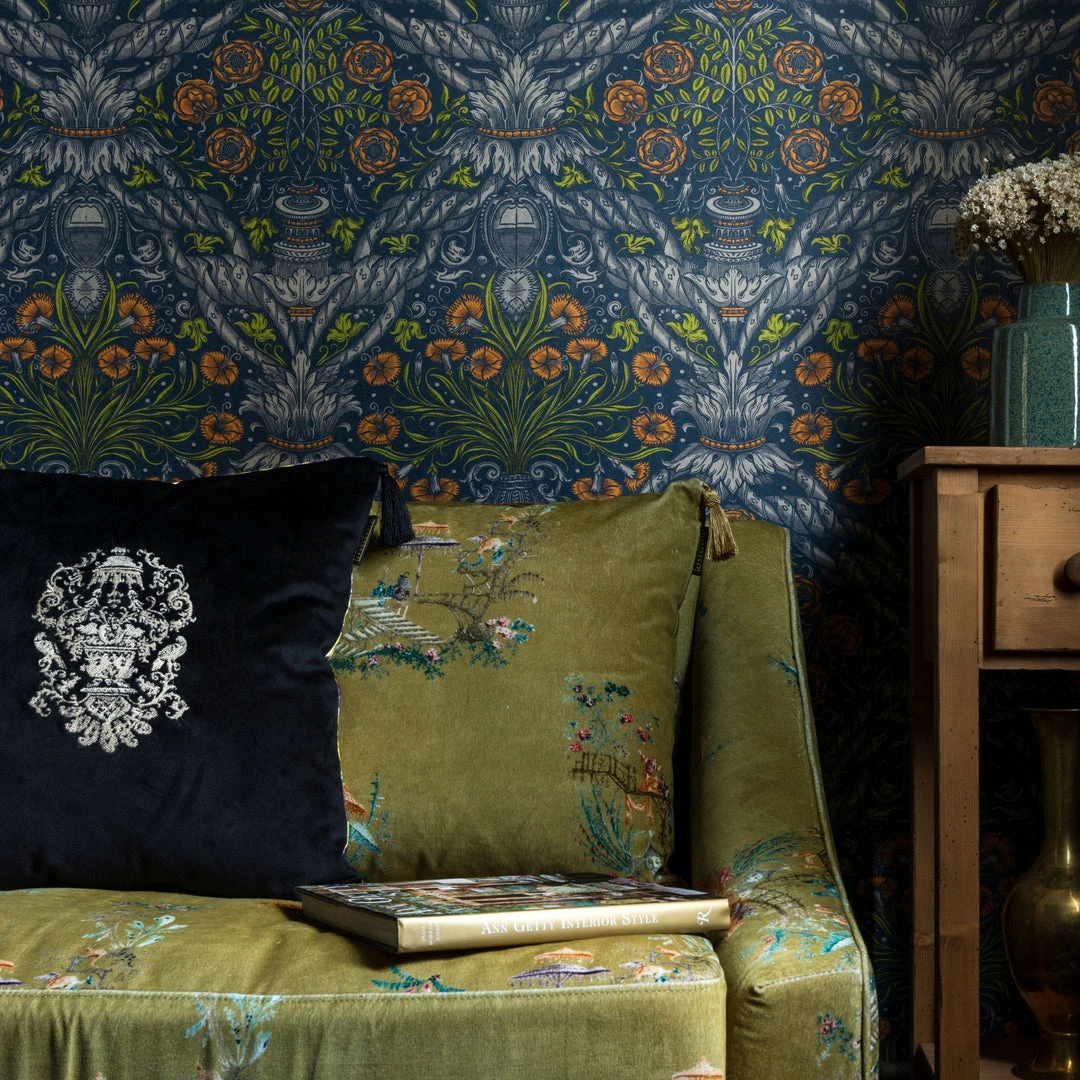 Mind The Gap Floral Ornament Wallpaper 4 Mind The Gap Floral Ornament Wallpaper