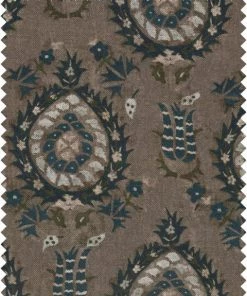 Folk Couture Mind The Gap Linen Fabrics, Flourish Dapple Weave