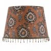 Mind The Gap Cone Lampshades - Flourish Sienna Folk Couture