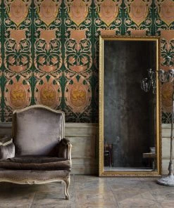 Mind The Gap Fontainebleau Anthracite Wallpaper Les Jardins Royaux