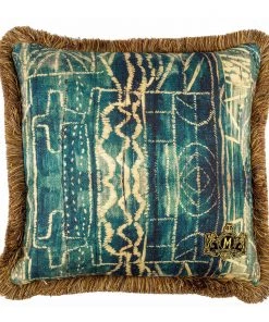 Mind The Gap Cushions Bamileke Linen Cushion