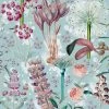 Mind The Gap Garden Of Eden Aquamarine Wallpaper