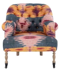 Mind The Gap Bohemian Dream MTG FURNITURE - St.GERMAINE TUFTED CHAIR- PATOLA