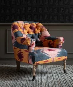 Mind The Gap Bohemian Dream MTG FURNITURE - St.GERMAINE TUFTED CHAIR- PATOLA