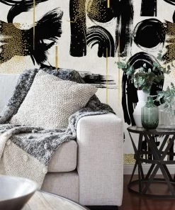 Mind The Gap Wallpaper & Paint Gestural Abstraction White Wallpaper 7 Mind The Gap Wallpaper & Paint Gestural Abstraction White Wallpaper