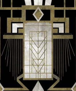 Mind The Gap Glamour Dark Wallpaper