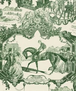 Mind The Gap Les Jardins Royaux Grand Prix, Green Wallpaper