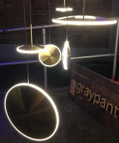 Thedesignyarduk CHRONA DISH PENDANTS SMALL - Graypants Lighting Vertical & Horizontal