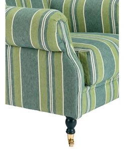 Mind The Gap Kingston Chair - Szepviz Stripe Linen