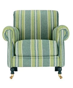 Mind The Gap Kingston Chair - Szepviz Stripe Linen